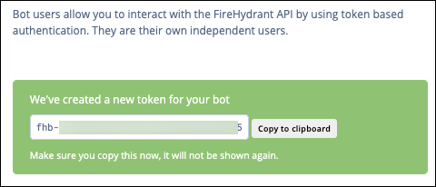 Creating a Bot User – FireHydrant